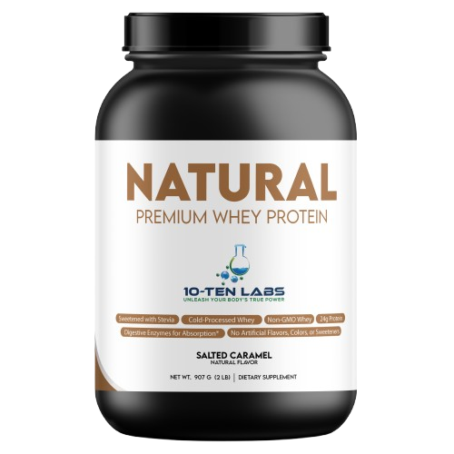2lb Whey Natural Salted Caramel – 28 servings
