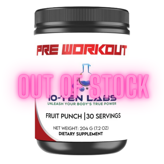 Nitric Shock Pre-Workout (Fruit Punch)